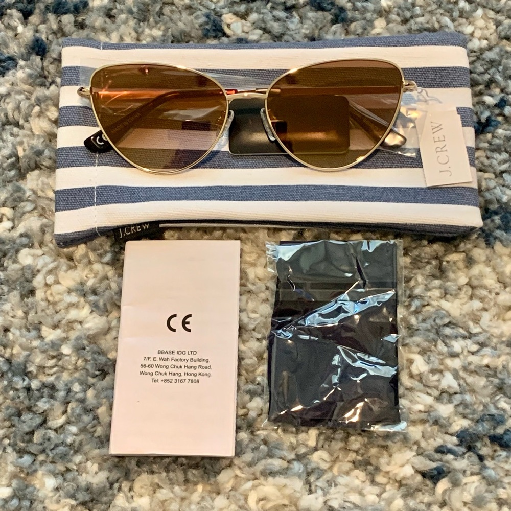 J.Crew Metal Cat Eye Sunglasses